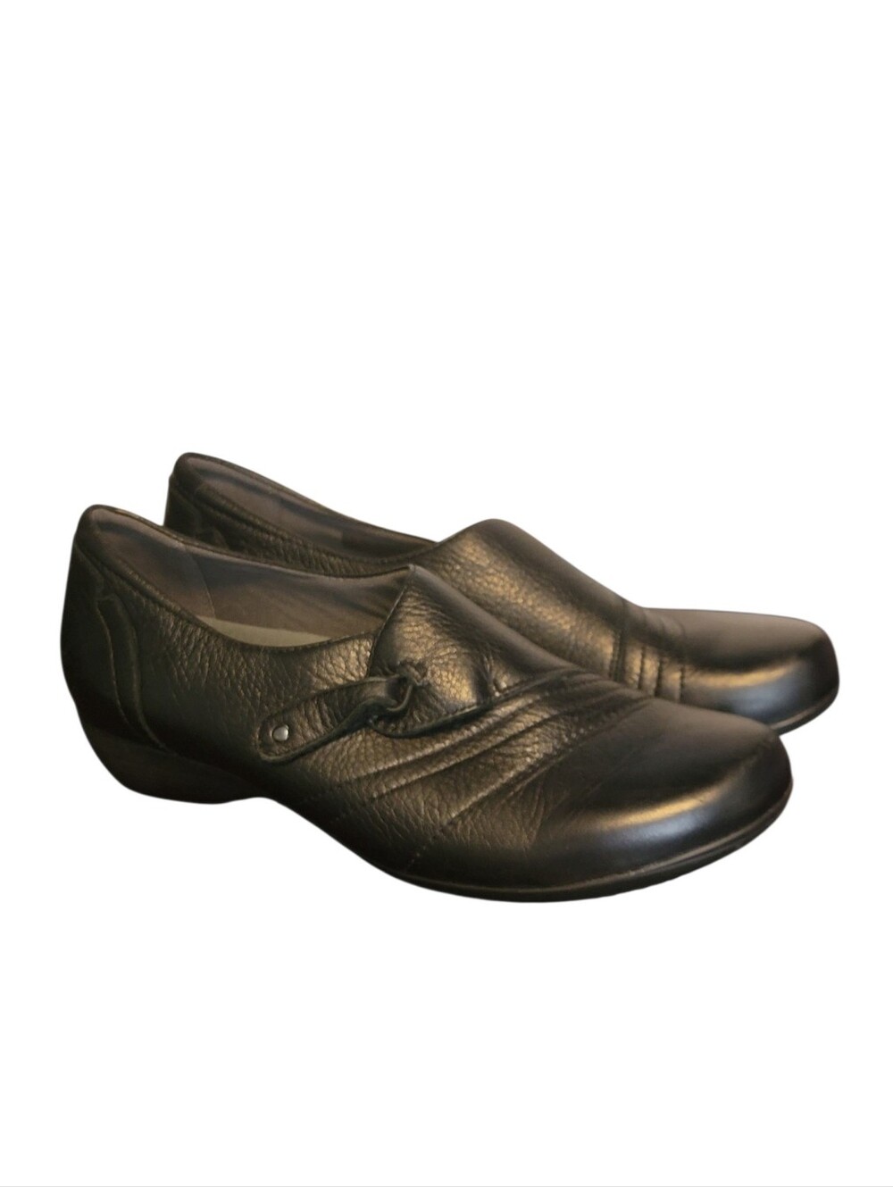 DANSKO Black Franny Leather Loafers 41 US 10.5-11